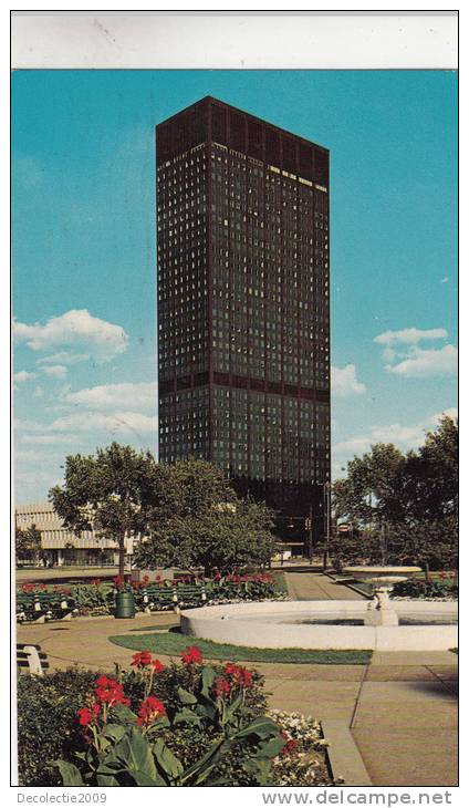ZS9169 Erieview Plaza Tower Cleveland Ohio Used Perfect Shape - Cleveland