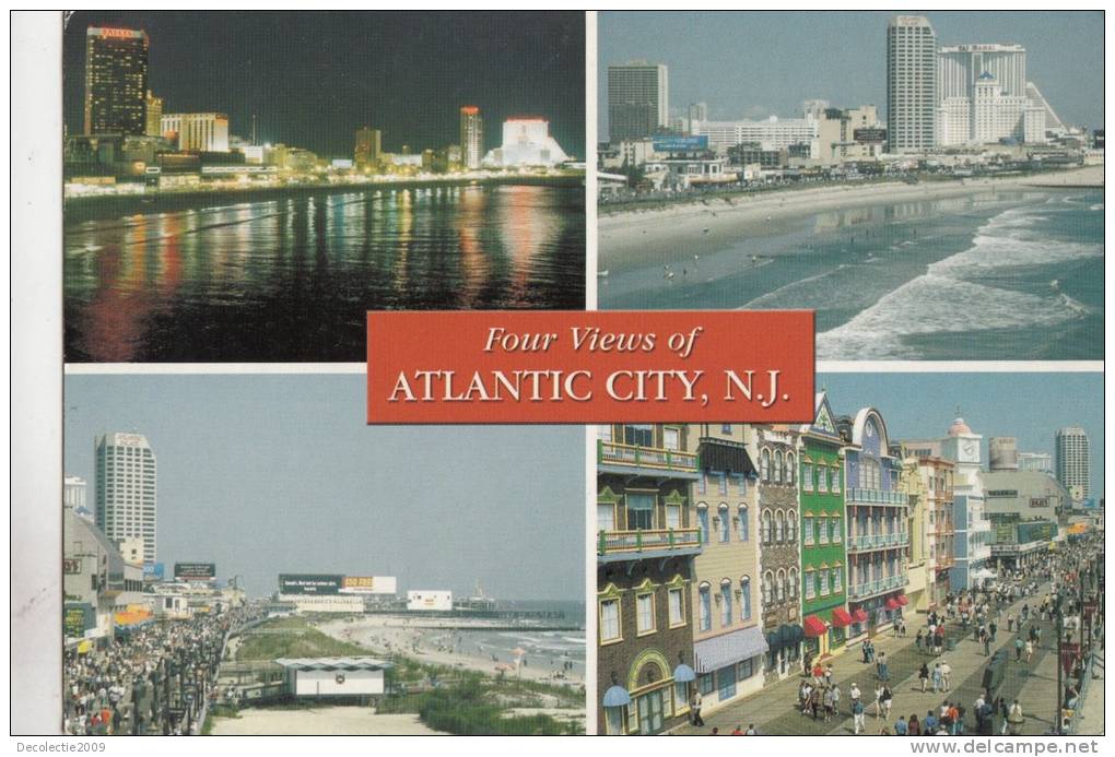 ZS9066 Atlantic City Multiviews Used Perfect Shape - Atlantic City