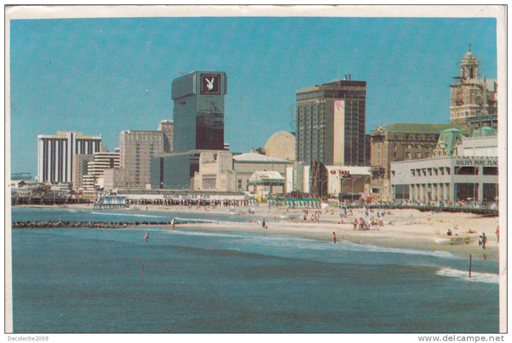 ZS9067 Atlantic City Skyline Used Perfect Shape - Atlantic City