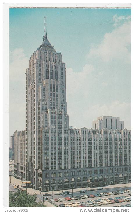 ZS9226 Fisher Building Detroit Michigan Not Used Perfect Shape - Detroit