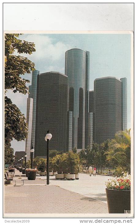 ZS9230 Renaissance Center Detroit Michigan Used Perfect Shape - Detroit