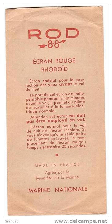 AERONAVALE - MARINE NATIONALE - ECRAN NEUF - ORIGINAL. - Luchtvaart