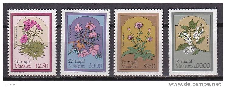 R5294 - MADEIRA Yv N°91/94 ** FLEURS - Madère