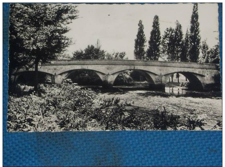 CPSM 31 LAVERNOSE Le Pont Sur La Louge Rare - Autres & Non Classés