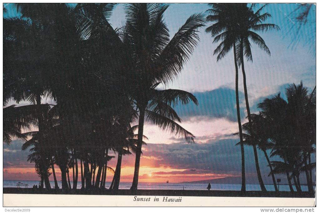 ZS9280 Sunset In Hawaii Used Good Shape - Altri & Non Classificati