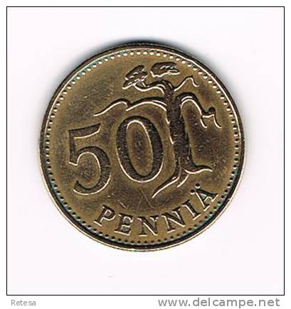 FINLAND  50 PENNIA  1963 - Finland