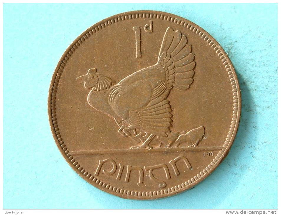 1931 - 1 PENNY / KM 3 ( Uncleaned Coin / For Grade, Please See Photo ) !! - Irlande