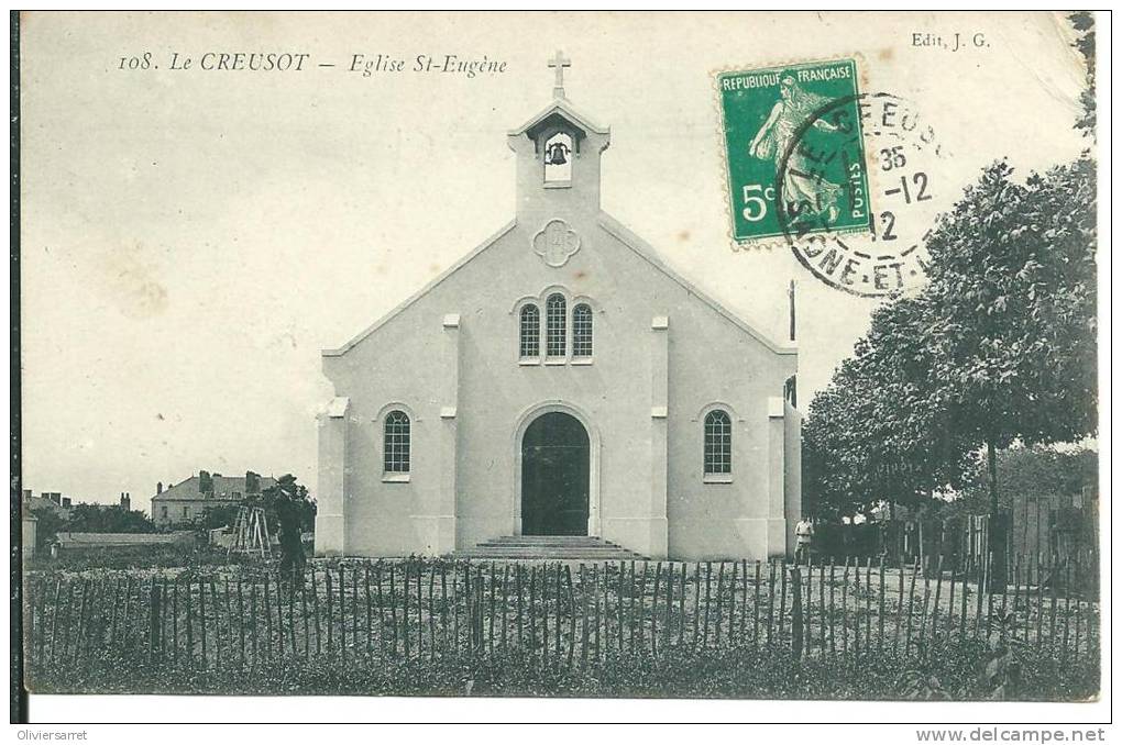 Le Creusot église Saint Eugène - Le Creusot