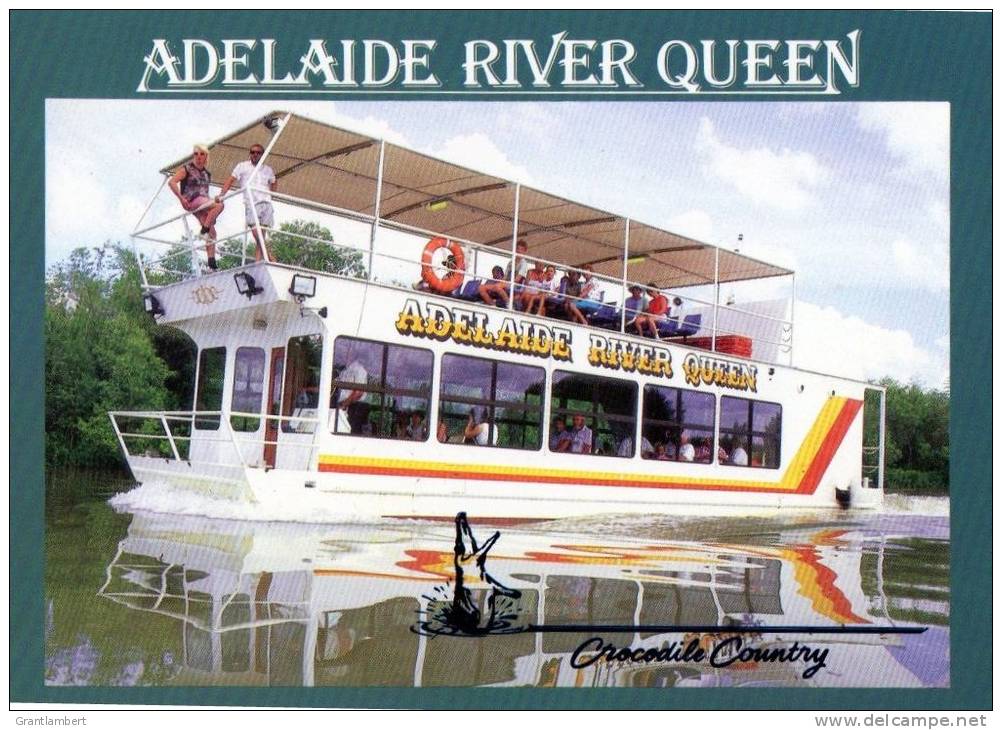 Adelaide River Queen, Crocodile Country, Arnhem Highway, Northern Territory - Unused - Ohne Zuordnung