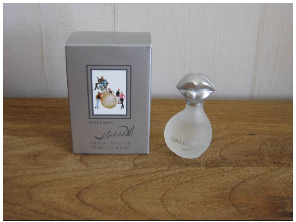 MINIATURE DE PARFUM DALIMIX DE SALVADOR DALI  EAU DE TOILETTE 8ML ORIGINE ASIE. - Miniatures Femmes (avec Boite)