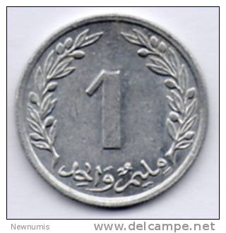 TUNISIA 1 MILILM 1960 - Tunisie