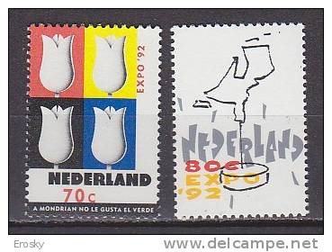 R0012 - NEDERLAND PAYS BAS Yv N°1397/98 ** Expo Seville - Neufs