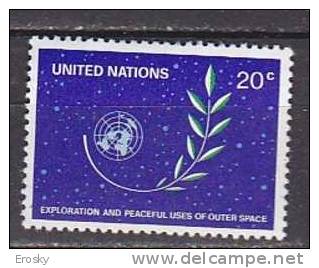 H0278 - UNO ONU NEW YORK N°364 ** ESPACE SPACE - Unused Stamps