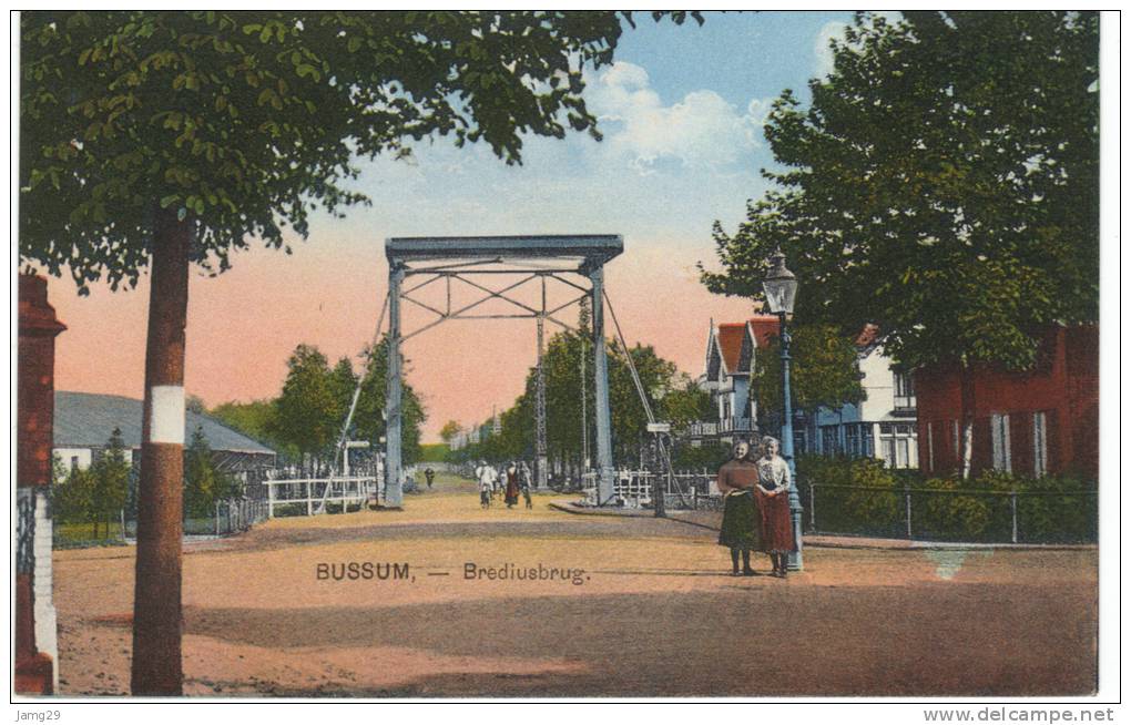 Nederland/Holland, Bussum, Brediusbrug, Ca. 1910 - Bussum