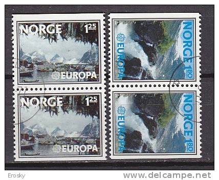 Q7816 - NORWAY NORVEGE Yv N°698a/699a - Usados