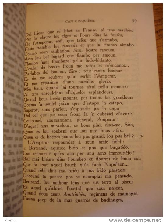 L´ABBE J. BESSOU Félibre Majoral - D´AL BRES A LA TOUMBO IMPRIMERIE CARRERE RODEZ 1974 BIBLIOTHEQUE AVEYRONNAISE OCCITAN - Novelas