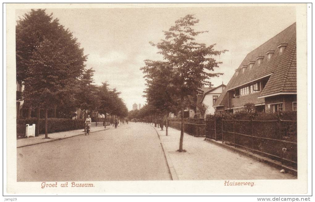 Nederland/Holland, Bussum, Huizerweg, Ca. 1925 - Bussum