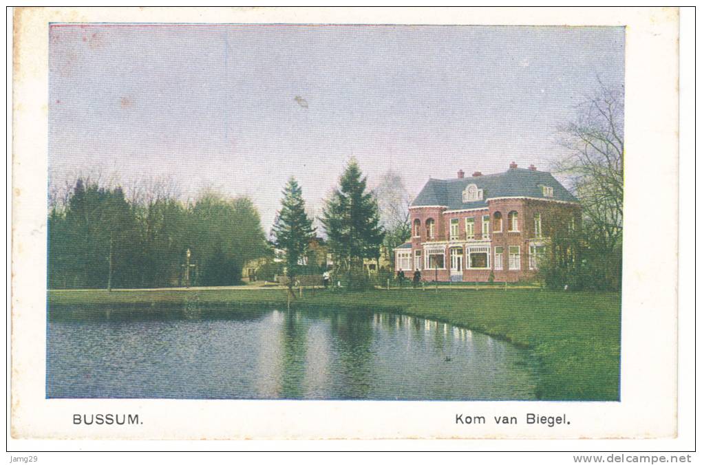 Nederland/Holland, Bussum, Kom Van Biegel, Ca. 1925 - Bussum