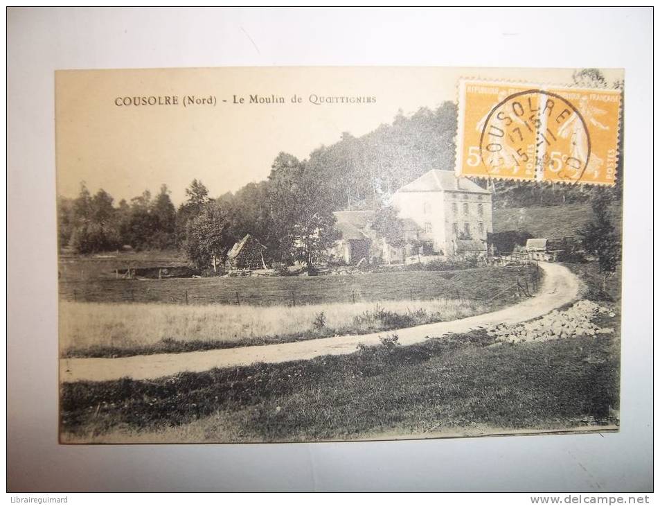 2ddk - CPA - COUSOLRE - Le Moulin De Quoettignies - [59] Nord - Caudry