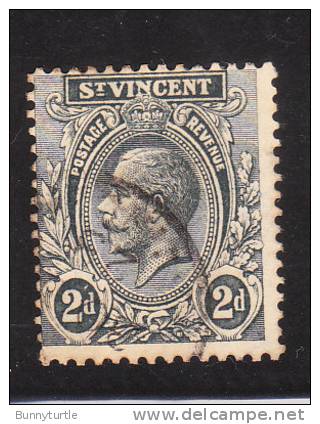 St Vincent 1913-14 King George 2p Used - St.Vincent (...-1979)