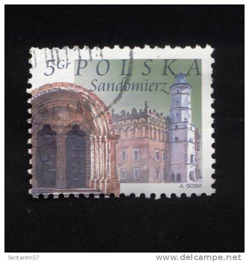 POLOGNE 2004 Oblitération Ronde Used Stamp Ville Sandomierz 5 Gr PL001.04 - Oblitérés