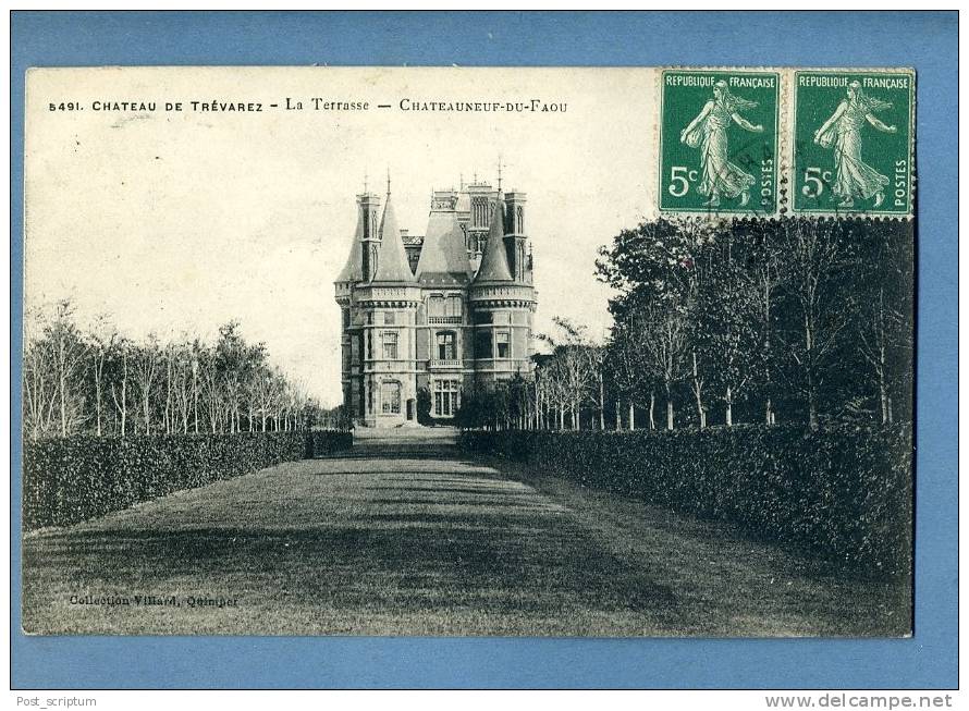 Châteauneuf Du Faou - Château De Trévarez - Terrasse - Châteauneuf-du-Faou