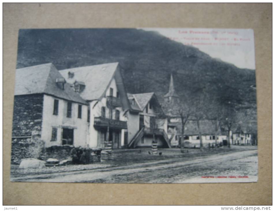 BOSOST  -  VAL D´ ARAN  -  LA PROMENADE ET LES HOTELS       TTB - Lérida