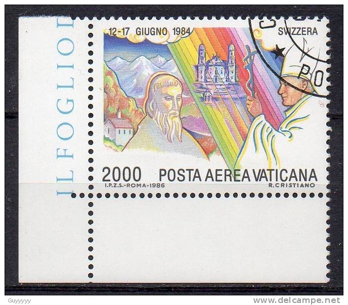 Vatican - Poste Aérienne - 1986 - Yvert N° 80 - Luftpost