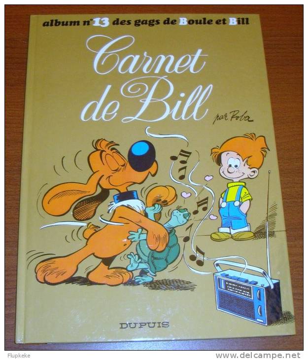 Boule Et Bill 13 Roba Carnet De Bill Dupuis Édition 1980 - Boule Et Bill