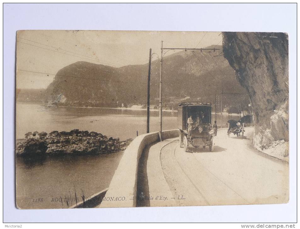 MONACO - Baie D'EZE, Belle Voiture Ancienne - Other & Unclassified