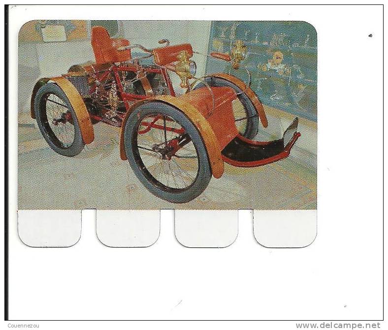 82  CHENARD WALCKER 1898                 L Auto A Travers Les Ages  COOP - Tin Signs (after1960)