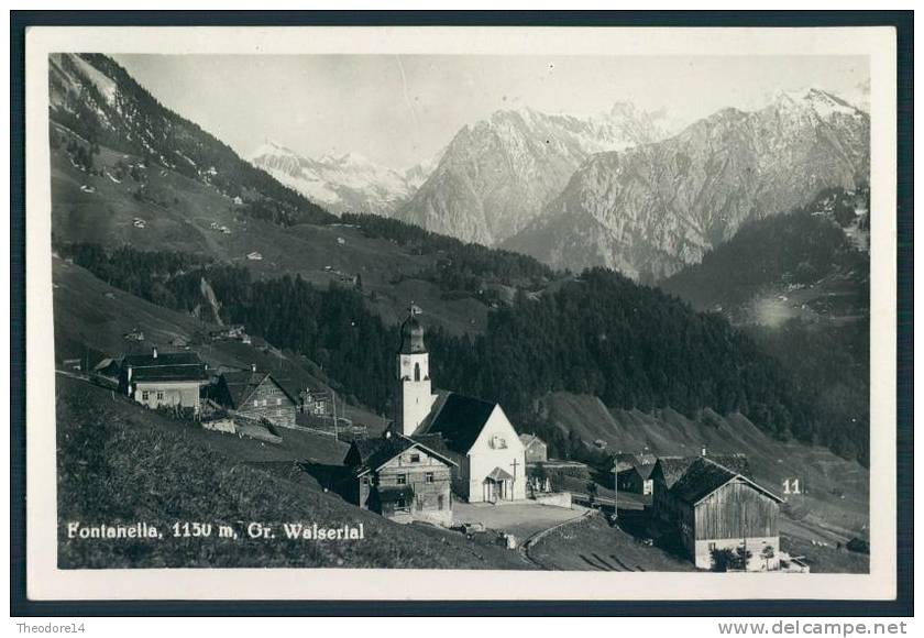 Austria Vorarlberg FONTANELLA Bludenz - Altri & Non Classificati