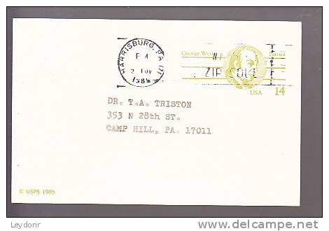 Postal Card - George Wythe - Christmas Stamp Bourse - 1981-00