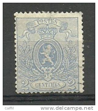 24 * (cote 240€)(a 10%)  Bovenaan In Het Midden Klein Scheurtje!! (M464) - 1866-1867 Coat Of Arms