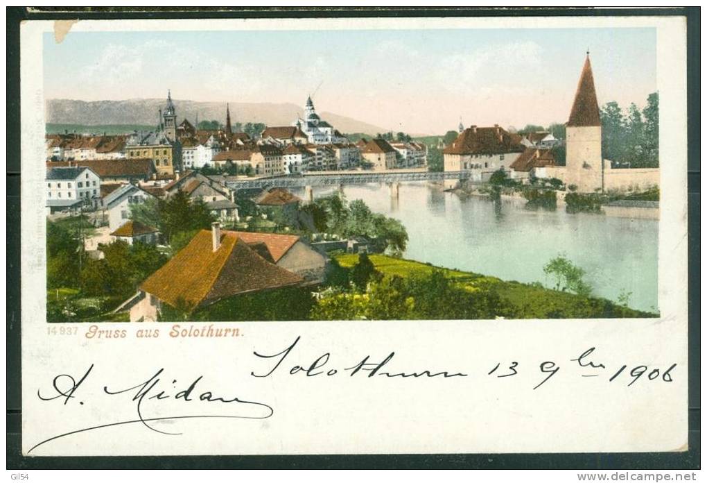 Gruss Aus Solothurn  Sv20 - Autres & Non Classés