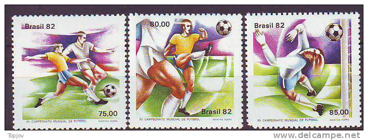 BRAZIL  -  FOOTBAL - SOCCER - FIFA  - **MNH -  1983 - 1982 – Spain