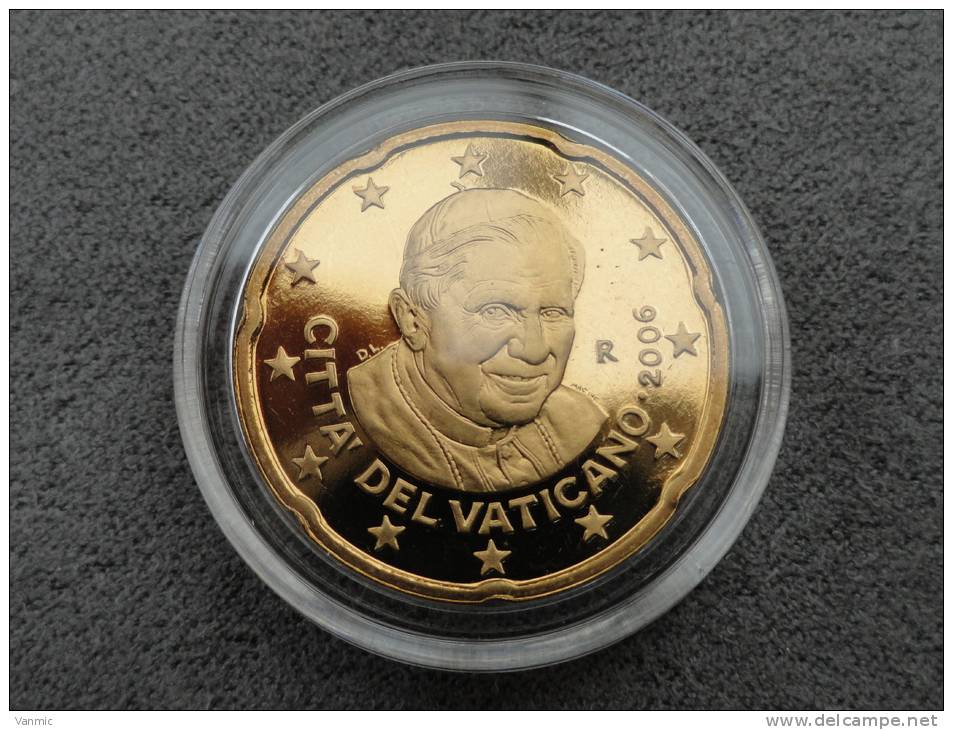 2006 - 20 Centimes D'Euro Vatican Sous Capsule - Issue Du Coffret BE - UNC - Vaticaanstad