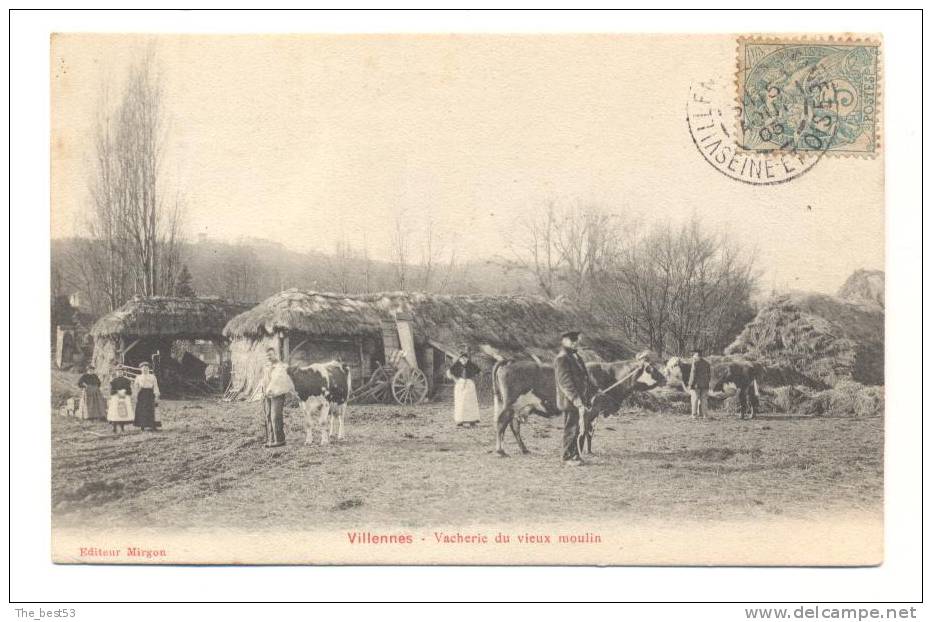 Villennes   -   Vacherie Du Vieux Moulin - Villennes-sur-Seine