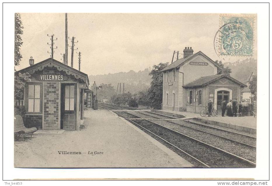 Villennes   -    La Gare - Villennes-sur-Seine