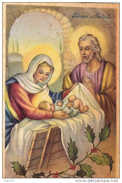 SACRA FAMIGLIA - Cartolina - Santini