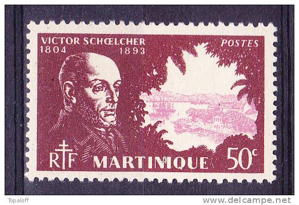 MARTINIQUE N°202 Neuf Charniere Trés Légère - Nuovi