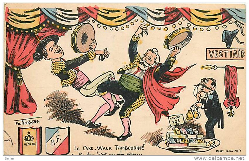 Illustration De Ph . Norwins , Le Cake Walk Tambouriné , * 138 85 - Norwins