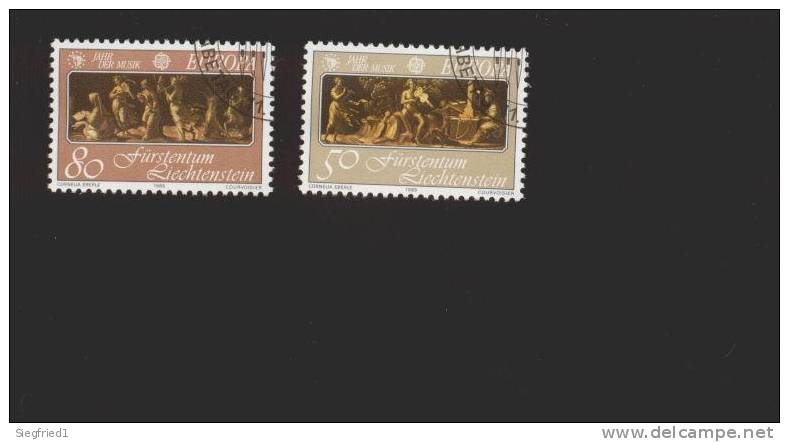 Liechtenstein  Gestempelt 866-867 CEPT - Used Stamps