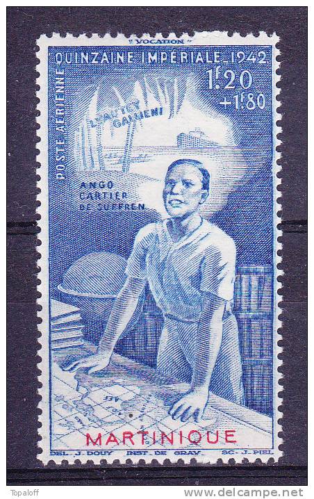 MARTINIQUE PA N°3 Neuf Charniere - Posta Aerea