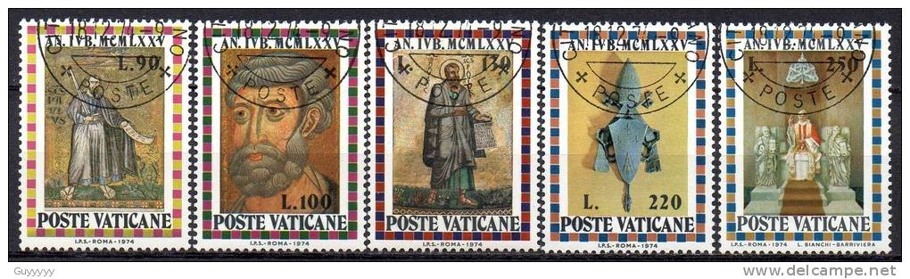 Vatican - 1975 - Yvert N° 582 à 592 - Gebraucht