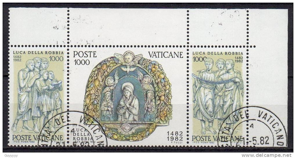 Vatican - 1982 - Yvert N° 728 à 730 - Oblitérés