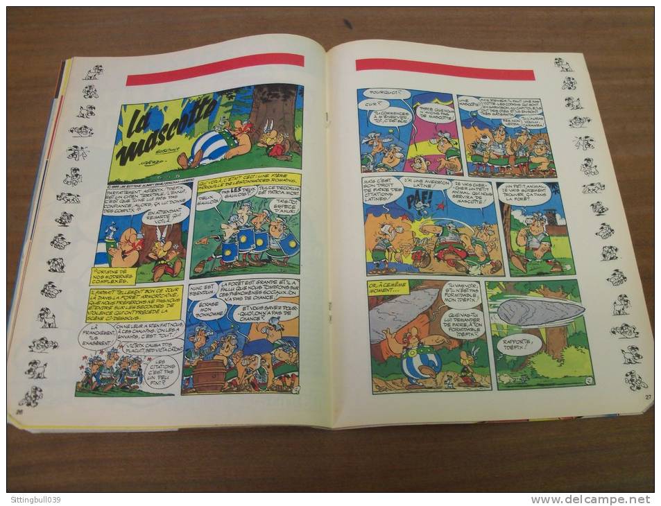 LA FÊTE ASTERIX dans PIF N° 1048 de 1989. N° presque entièrement consacré à Astérix et ses amis + BD La Mascotte.