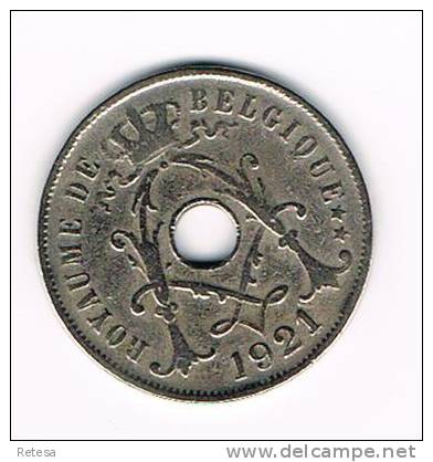 00   ALBERT I  - 25 CENTIEM 1921 FR - 25 Centimes