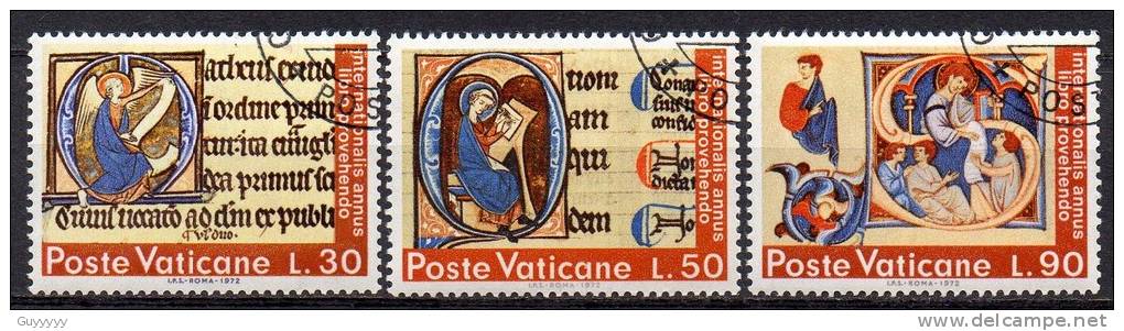 Vatican - 1972 - Yvert N° 542 à 546 - Usati