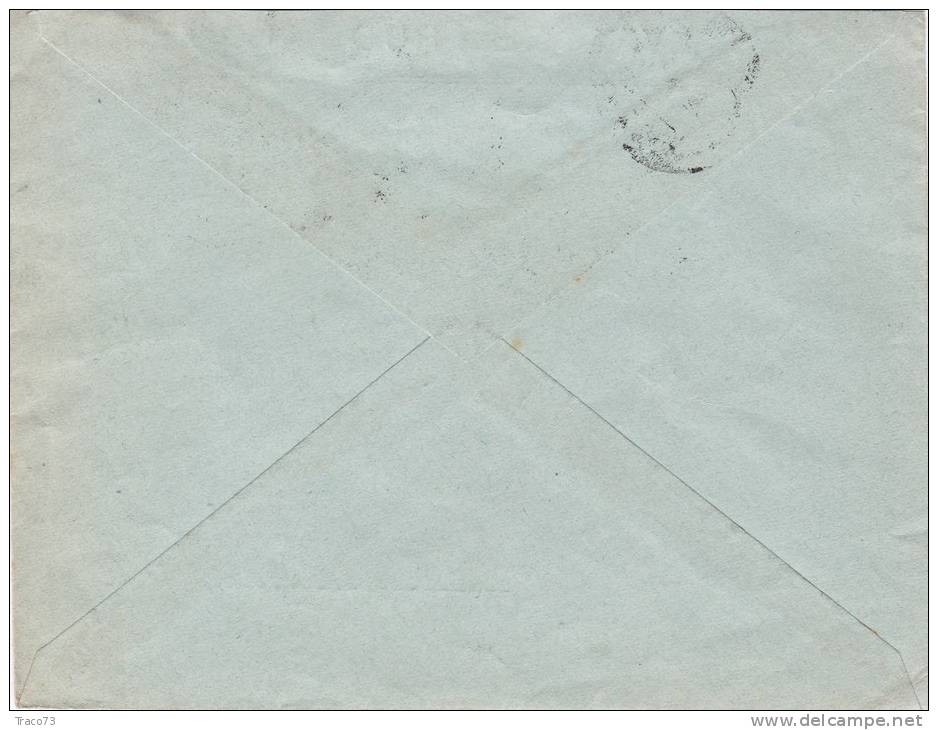 CAGLIARI ? STAZIONE  / PALERMO - Cover / Lettera Pubbl. (Rag. Salv. TRUDU) - Giubileo Cent. 60 Isolato  01.08.1925 - Reclame